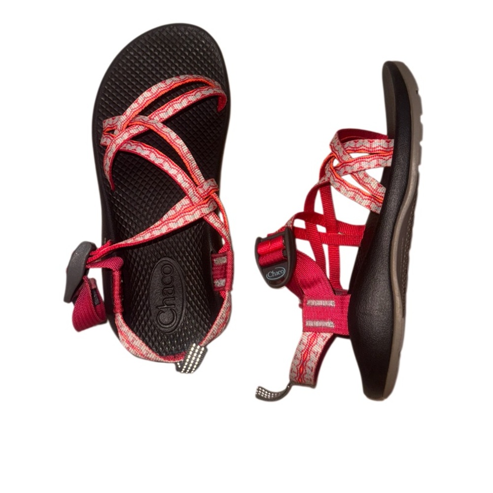CHACO Z/1 Ecothread Chantilly pink sandals girl’s shoes size 4